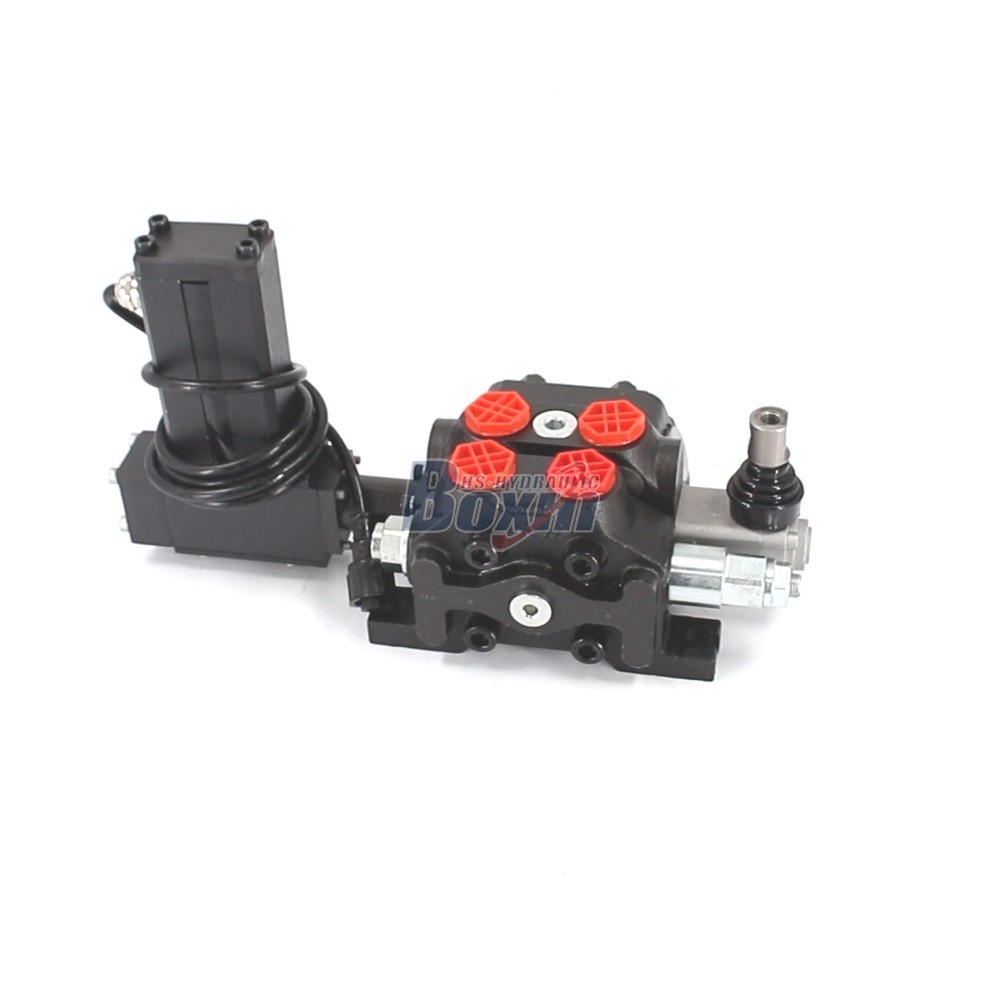 DCV60 Hydraulic Sectional Valve 1 Spool with Electric Motor Operator cover photo
